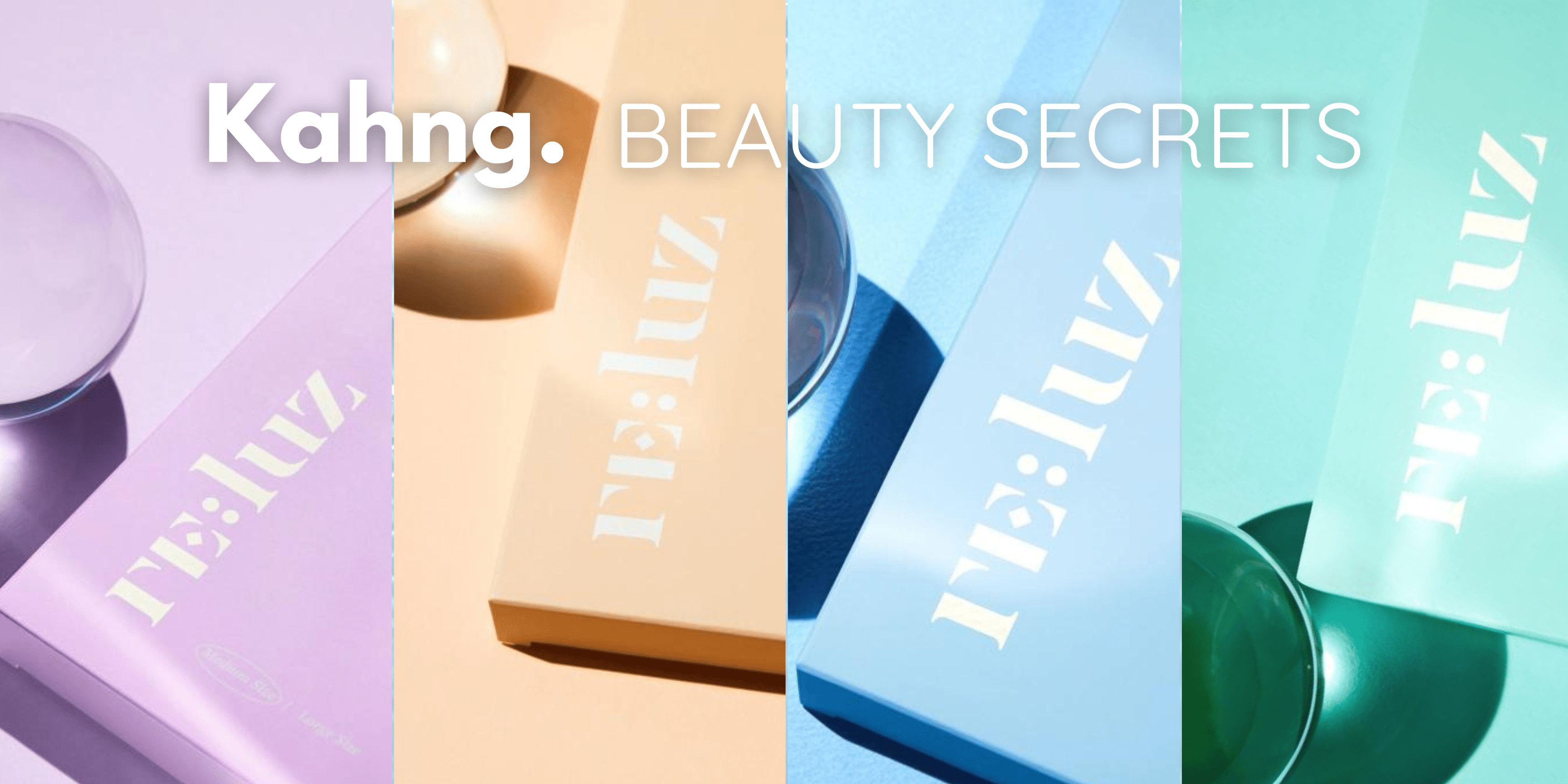 Masque coréenne RE:LUZ : hydratation intense de la peau - Kahng