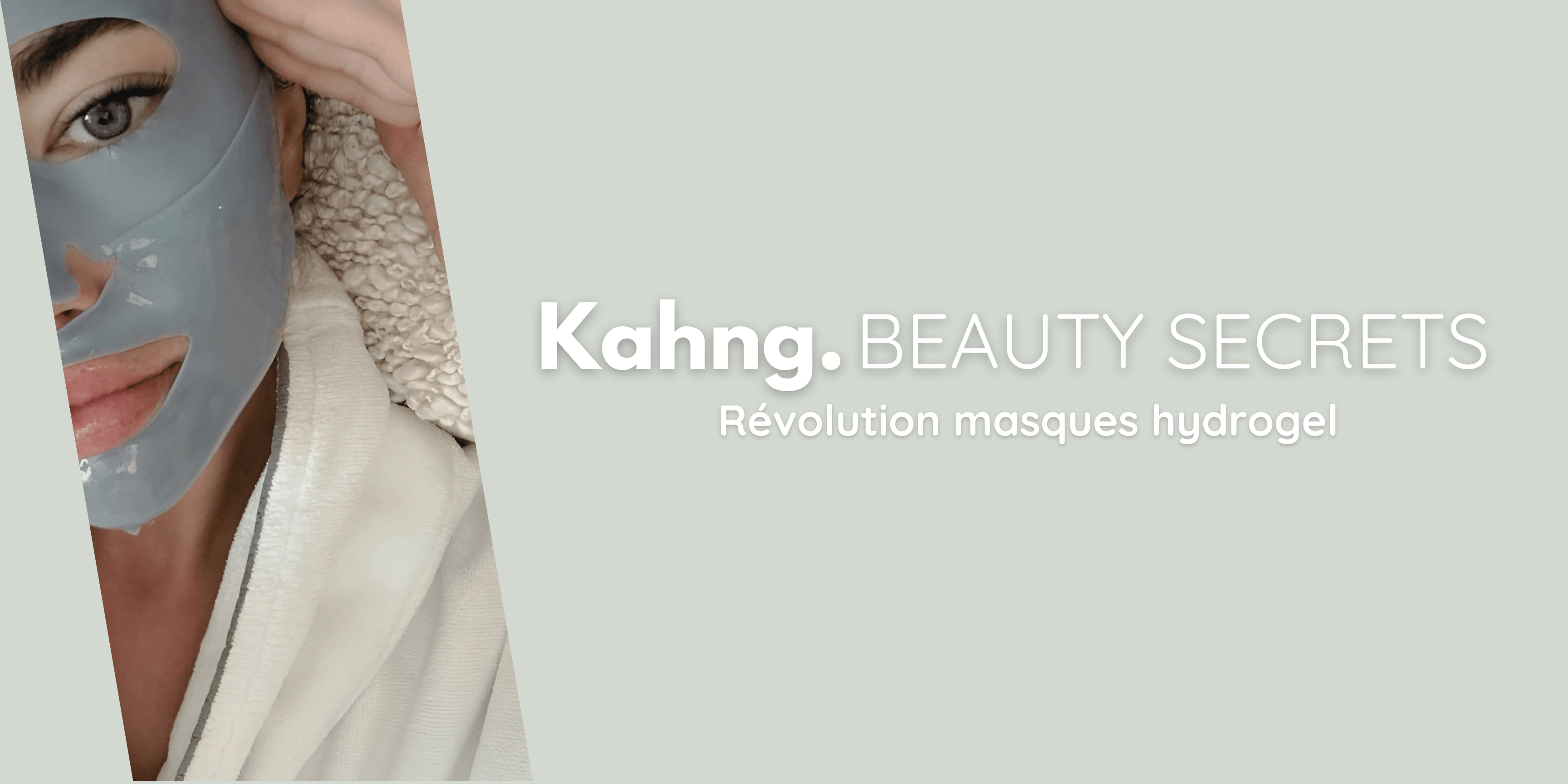 Masque hydrogel : nouvelle révolution des masques coréens - Kahng