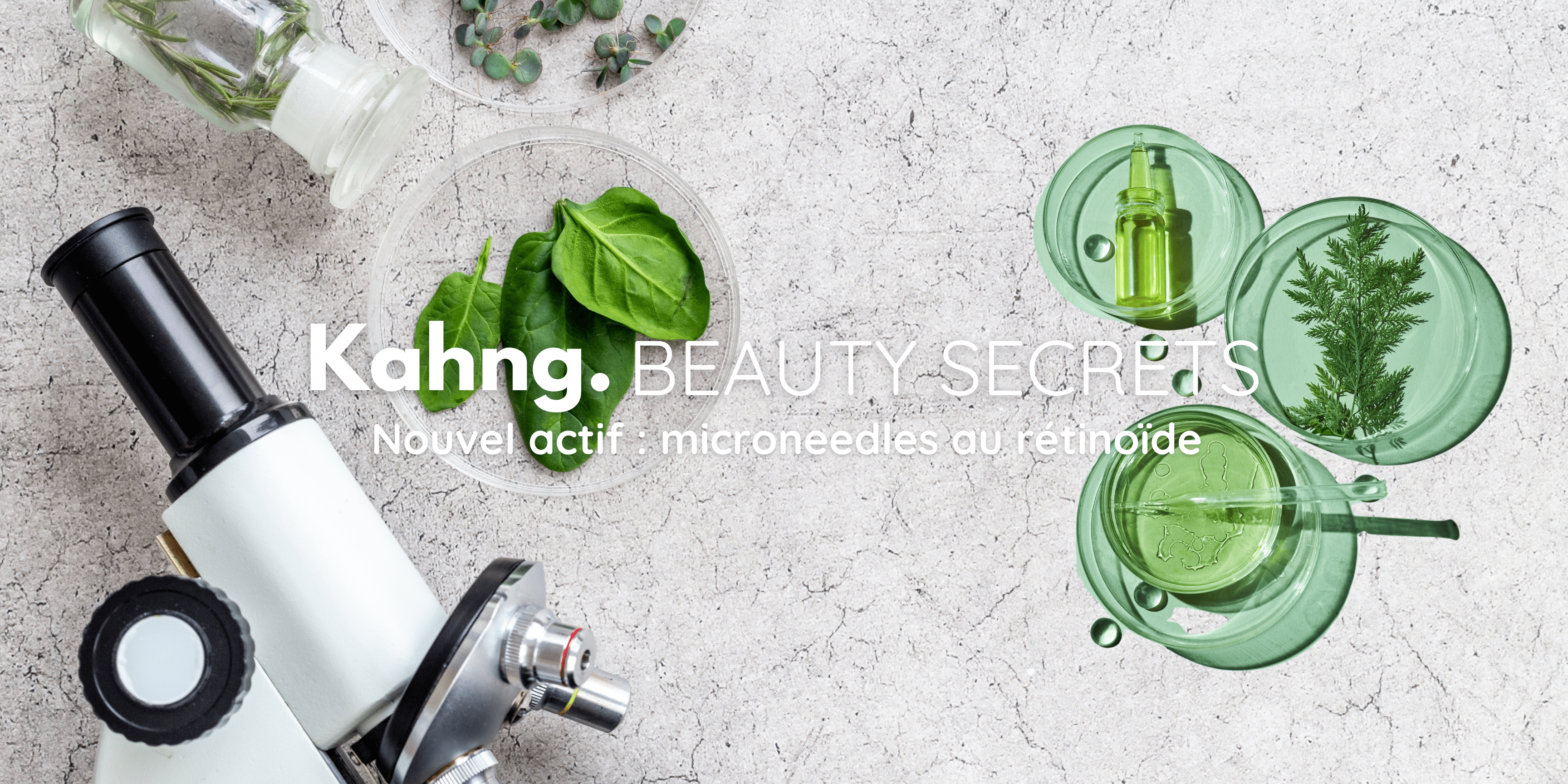 Nouvelle revolution d'un actif : les microneedles au rétinoïde - Kahng