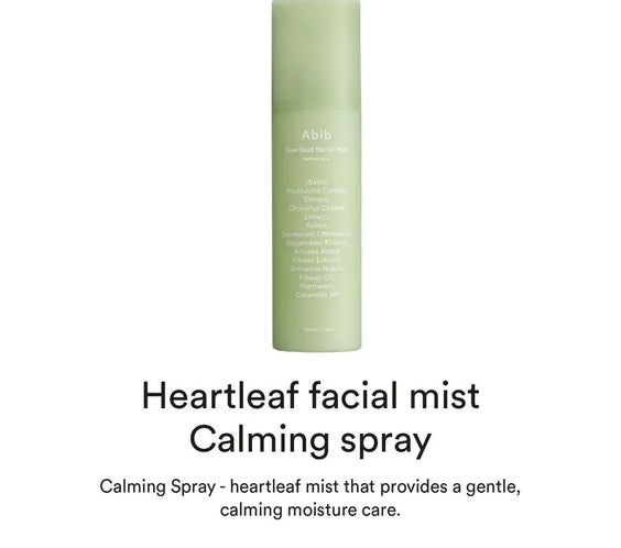 Heartleaf Facial Mist Calming Spray