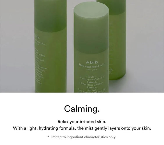 Heartleaf Facial Mist Calming Spray