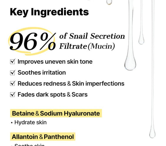 Advanced Snail 96 Mucin Power Essence - Kahng