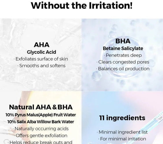 AHA BHA Clarifying Treatment Toner - Kahng