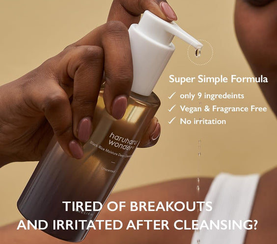 Black Rice Moisture Deep Cleansing Oil - Kahng