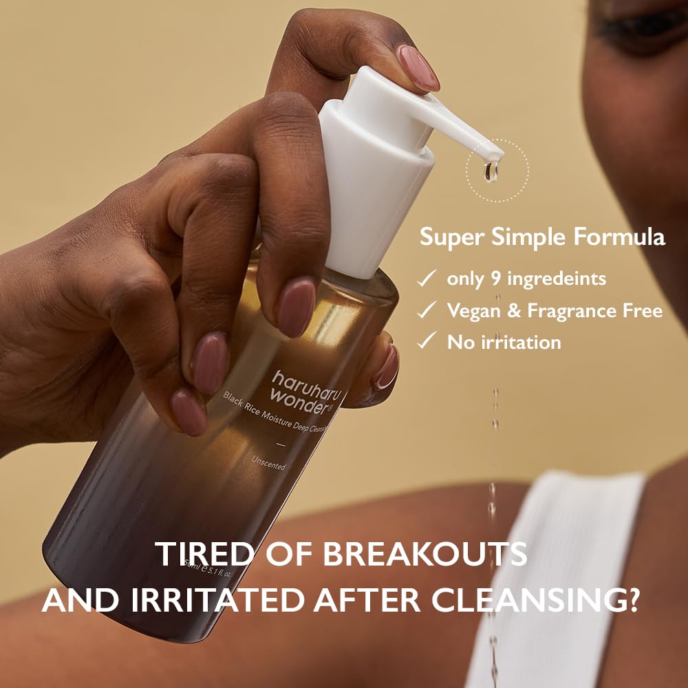 Black Rice Moisture Deep Cleansing Oil - Kahng