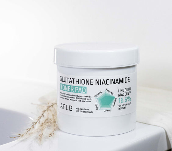 Disques Tonifiants au Glutathion et Niacinamide - Kahng