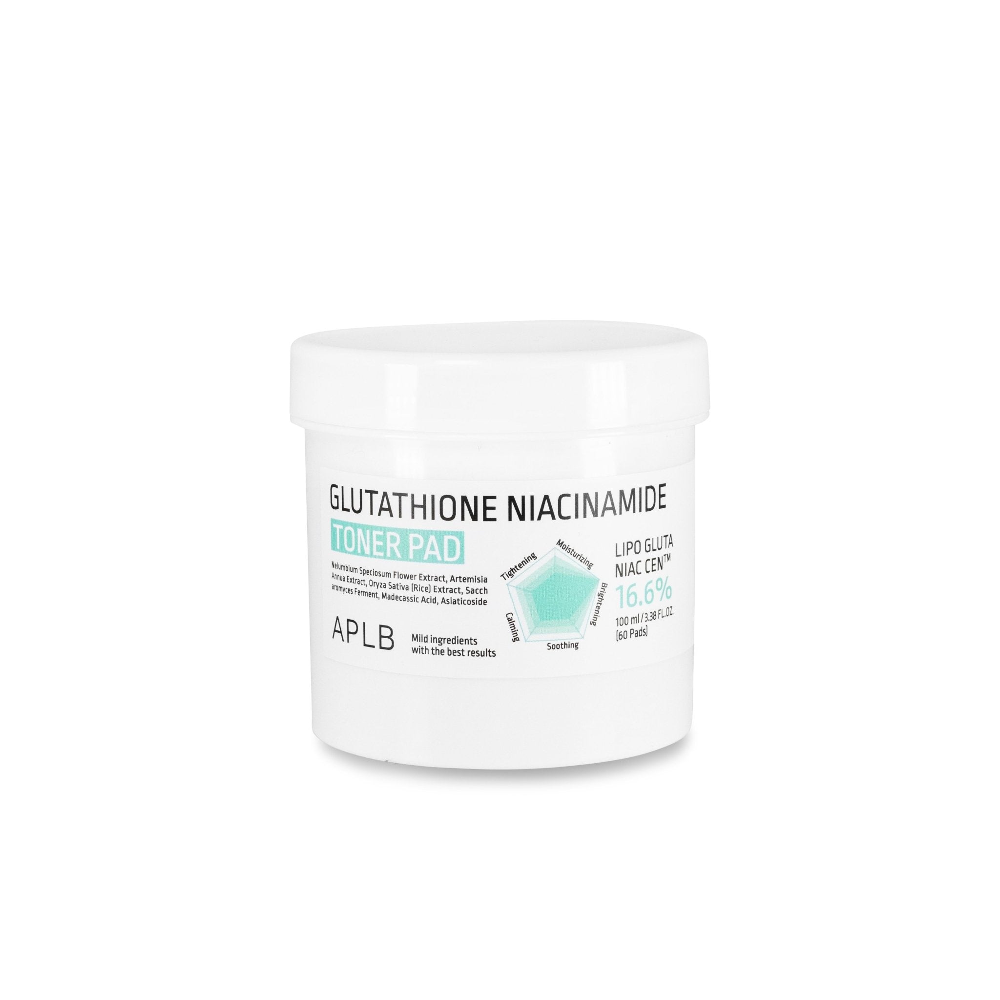 Disques Tonifiants au Glutathion et Niacinamide - Kahng