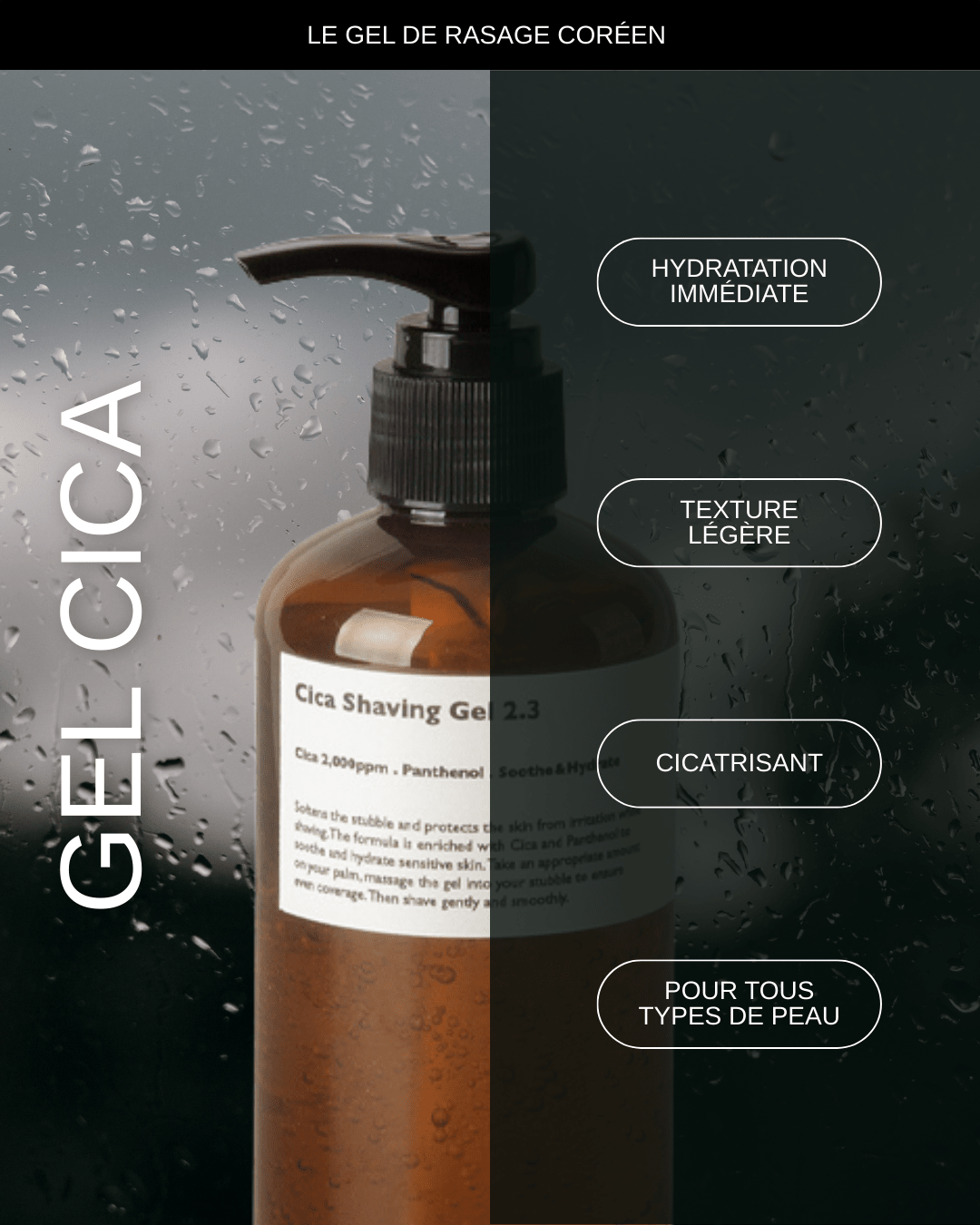 Gel de Rasage Cica - Kahng