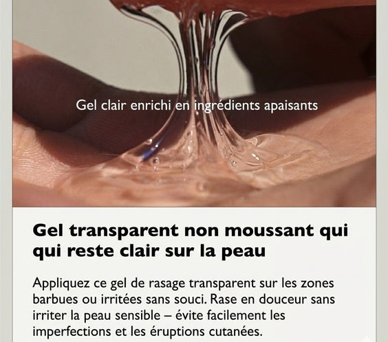 Gel de Rasage Cica Effet Glacé - Kahng