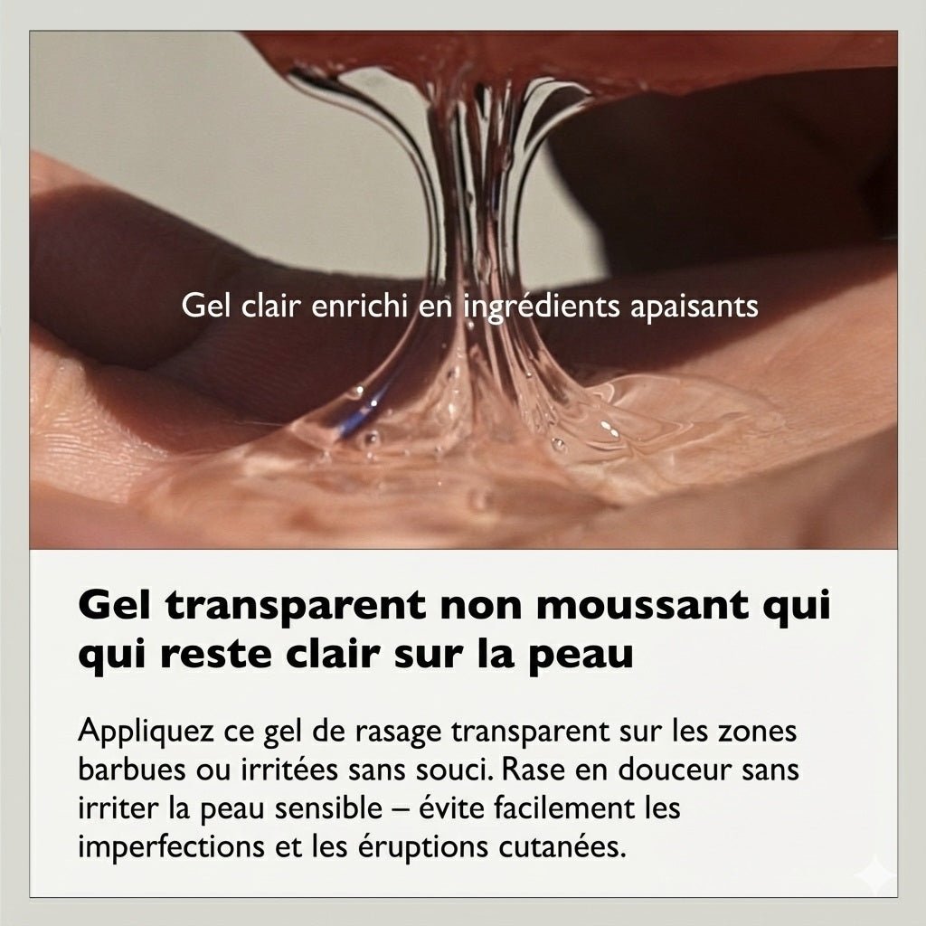 Gel de Rasage Cica Effet Glacé - Kahng