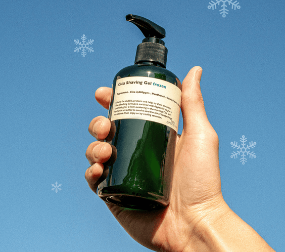 Gel de Rasage Cica Effet Glacé - Kahng