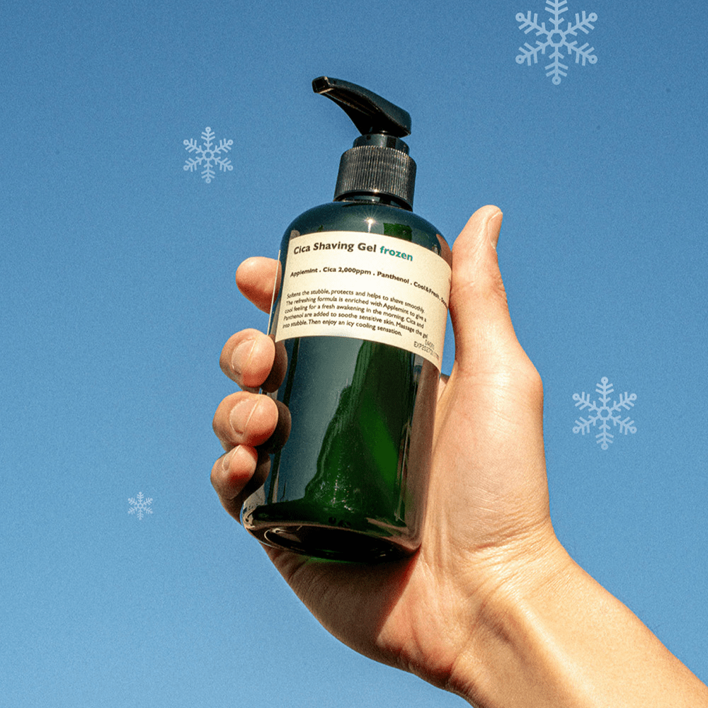 Gel de Rasage Cica Effet Glacé - Kahng