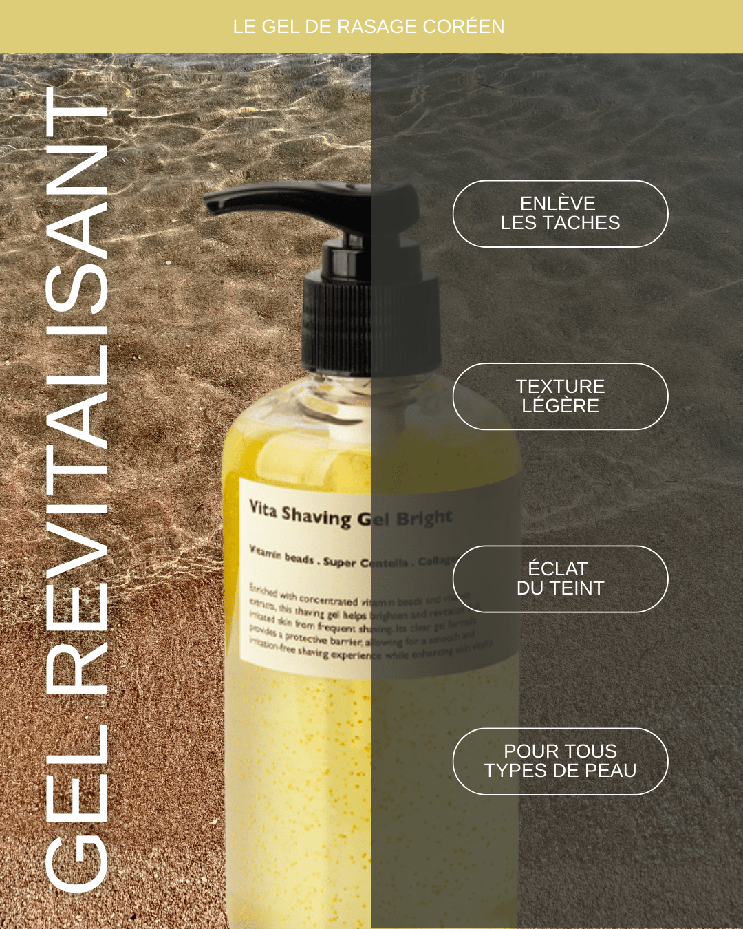 Gel de Rasage Vita Éclat - Kahng