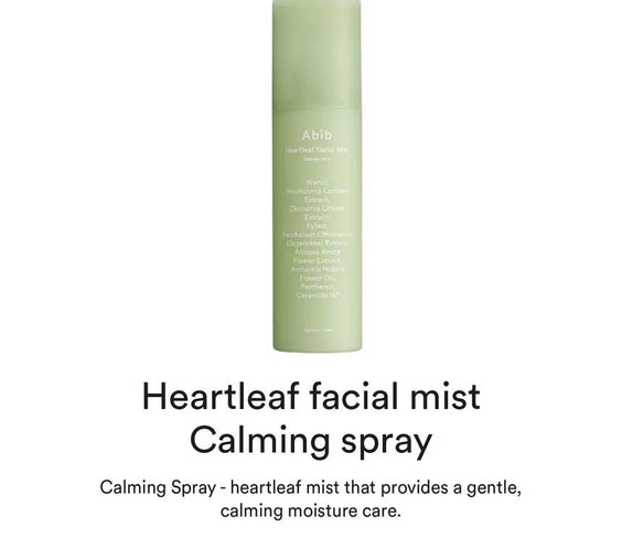 Heartleaf Facial Mist Calming Spray - Kahng