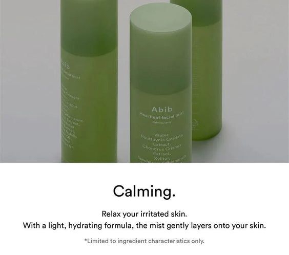Heartleaf Facial Mist Calming Spray - Kahng
