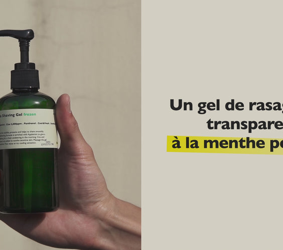 Gel de Rasage Cica Effet Glacé - 250 ml