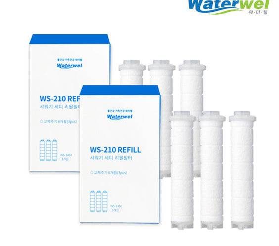 Recharges de Filtres Pommeau de Douche Filtrant - Boîte de 3 - Kahng