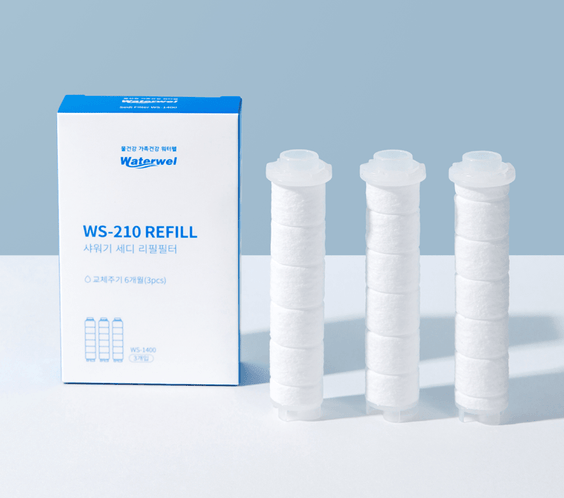 Recharges de Filtres Pommeau de Douche Filtrant - Boîte de 3 - Kahng