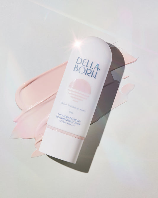 soin solaire coreen anti UV et illuminateur teint Della Born