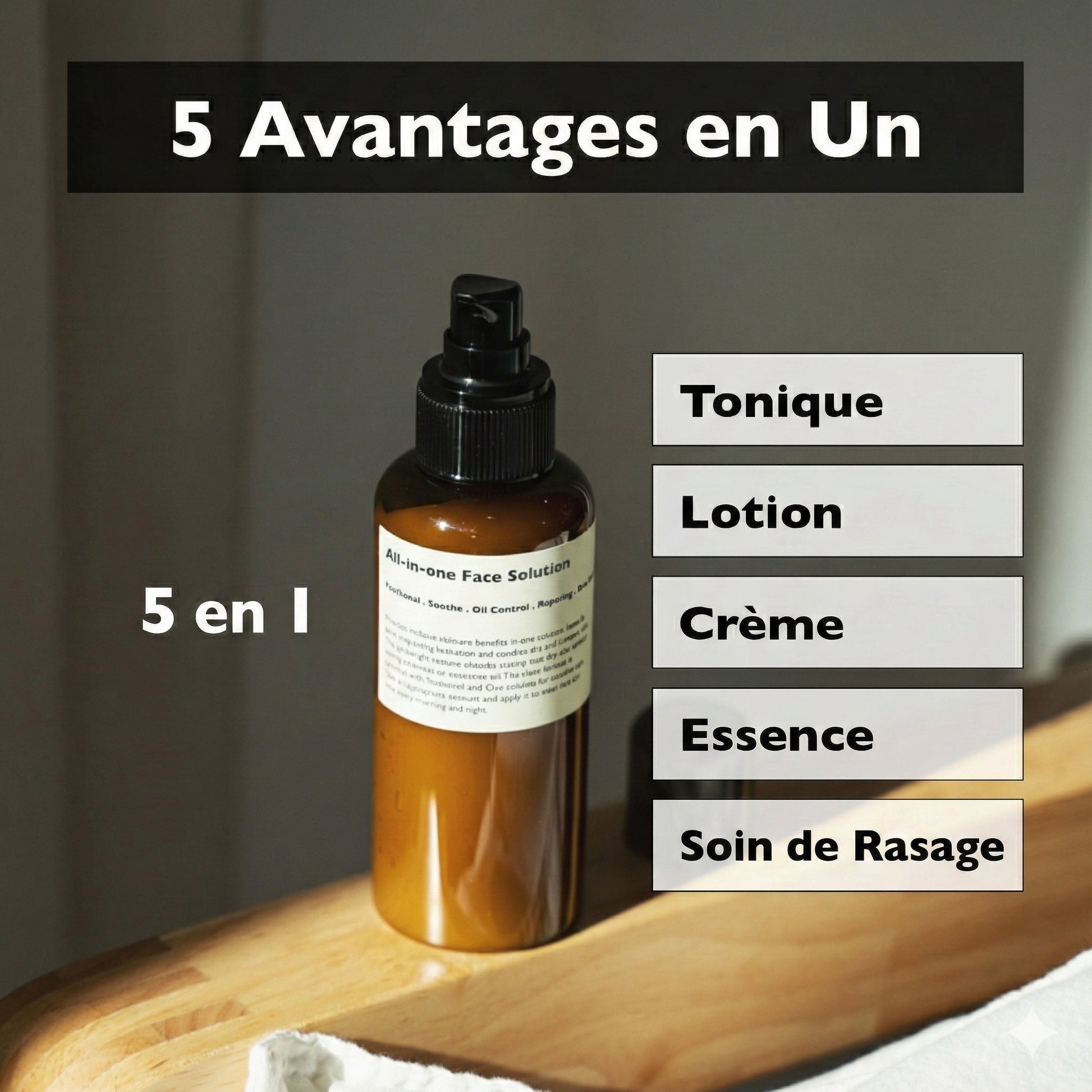Soin visage Tout - en - Un - Kahng